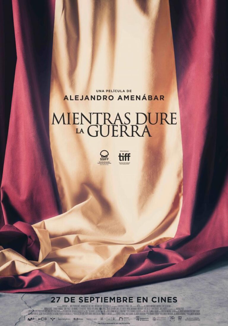 “Mientras dure la guerra”, co-escrita por nuestro socio Alejandro Hernández, desde hoy en los cines