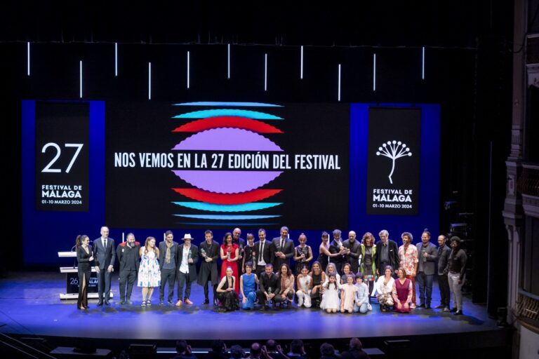 DAMA entrega la Biznaga de Plata DAMA al mejor guion en el Festival de Málaga