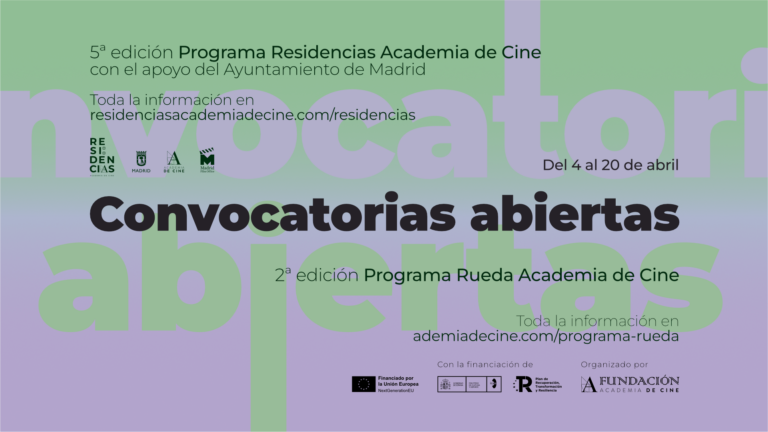 Seminario sobre la presentación de proyectos a Residencias y Rueda de la Academia de Cine
