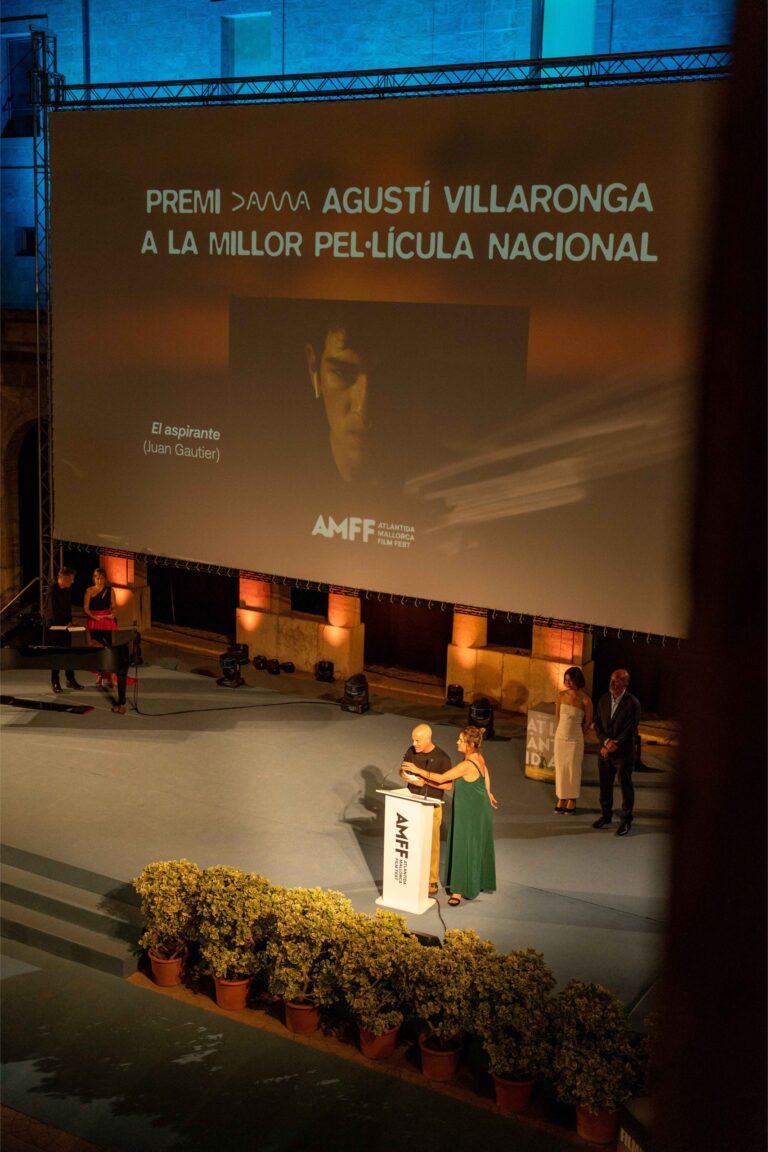 El Atlàntida Mallorca Film Fest otorga el Premio DAMA Agustí Villaronga a la Mejor Película Nacional a “El Aspirante”, de Juan Gautier