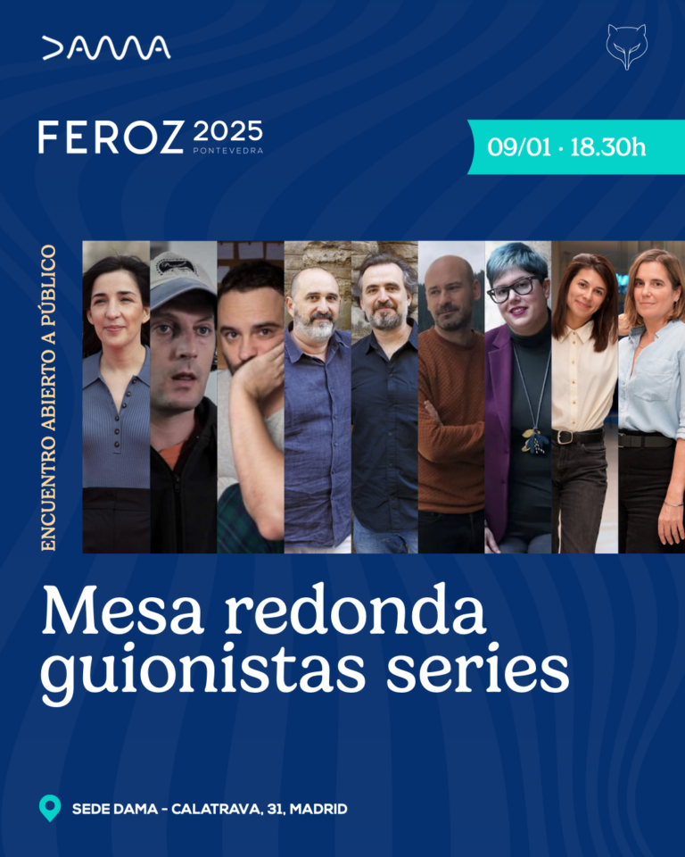 Coloquios abiertos al público con los nominados a los Premios Feroz DAMA a los mejores guiones 2025
