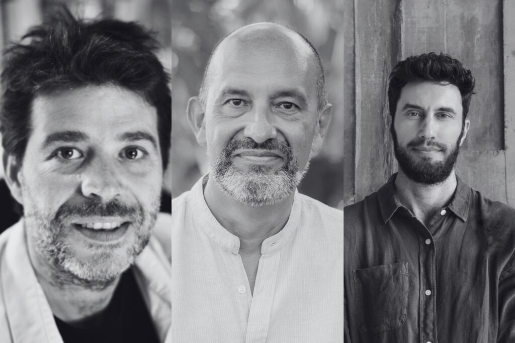 Pablo Tébar, Curro Royo y Fernando Pérez